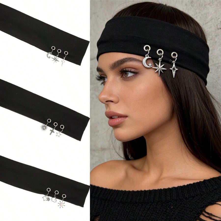 Women Accessories Sale - Hot Sale Punk Style Headband, Hollow
