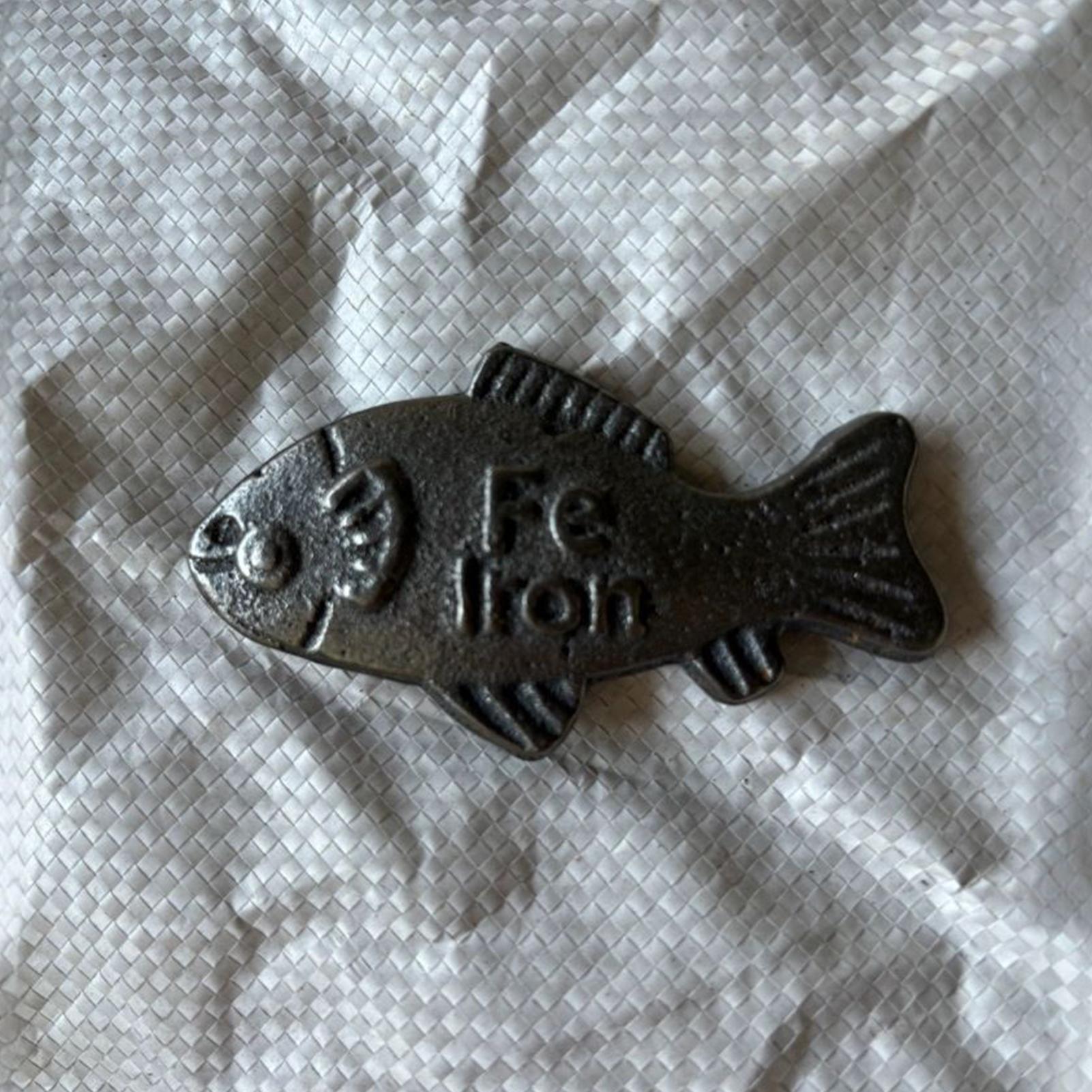 Women Kitchen Accessories - 2pcs Iron Fish A Natural Source