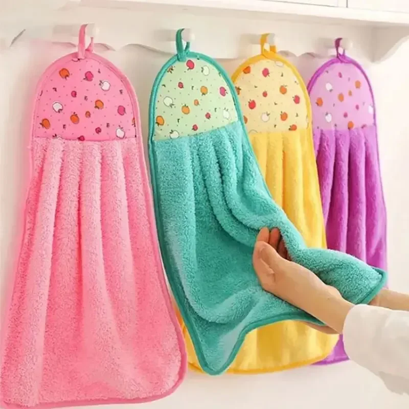 Women Kitchen Accessories - 1pcs Coral Velvet Bathroom Supplies, Soft