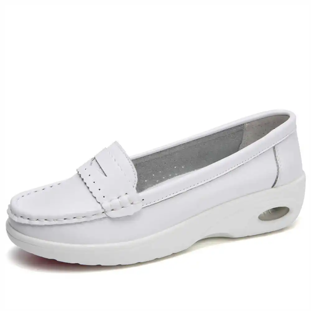 Thick Sole Slipon White Traine - Women Accessories Shop Name Ideas review and price