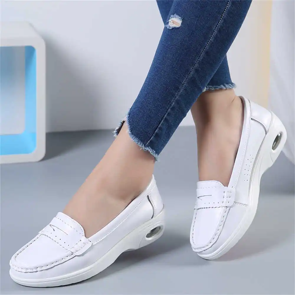 Thick Sole Slipon White Traine - Women Accessories Shop Name Ideas review and price