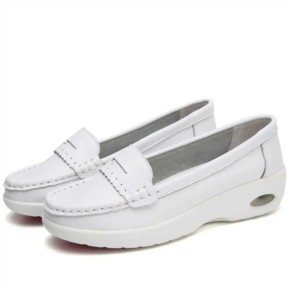Thick Sole Slipon White Traine - Women Accessories Shop Name Ideas review and price
