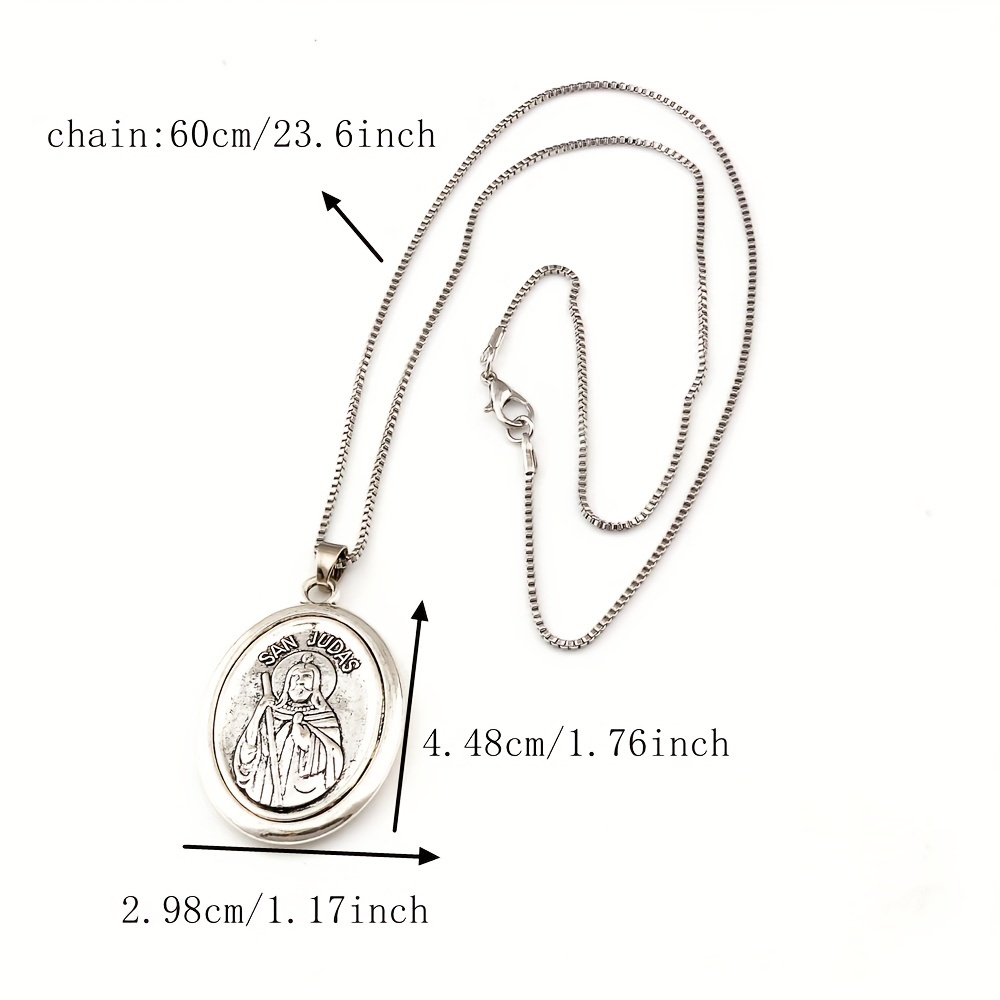 1Pc San Judas Tadeo Ruega Por  - Women Juda Accessories review and price