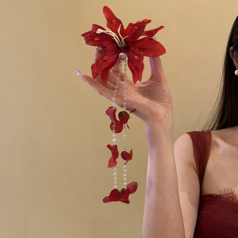 Hot Sale Flower Duckbill Clip  - Women Accessories Sale review and price