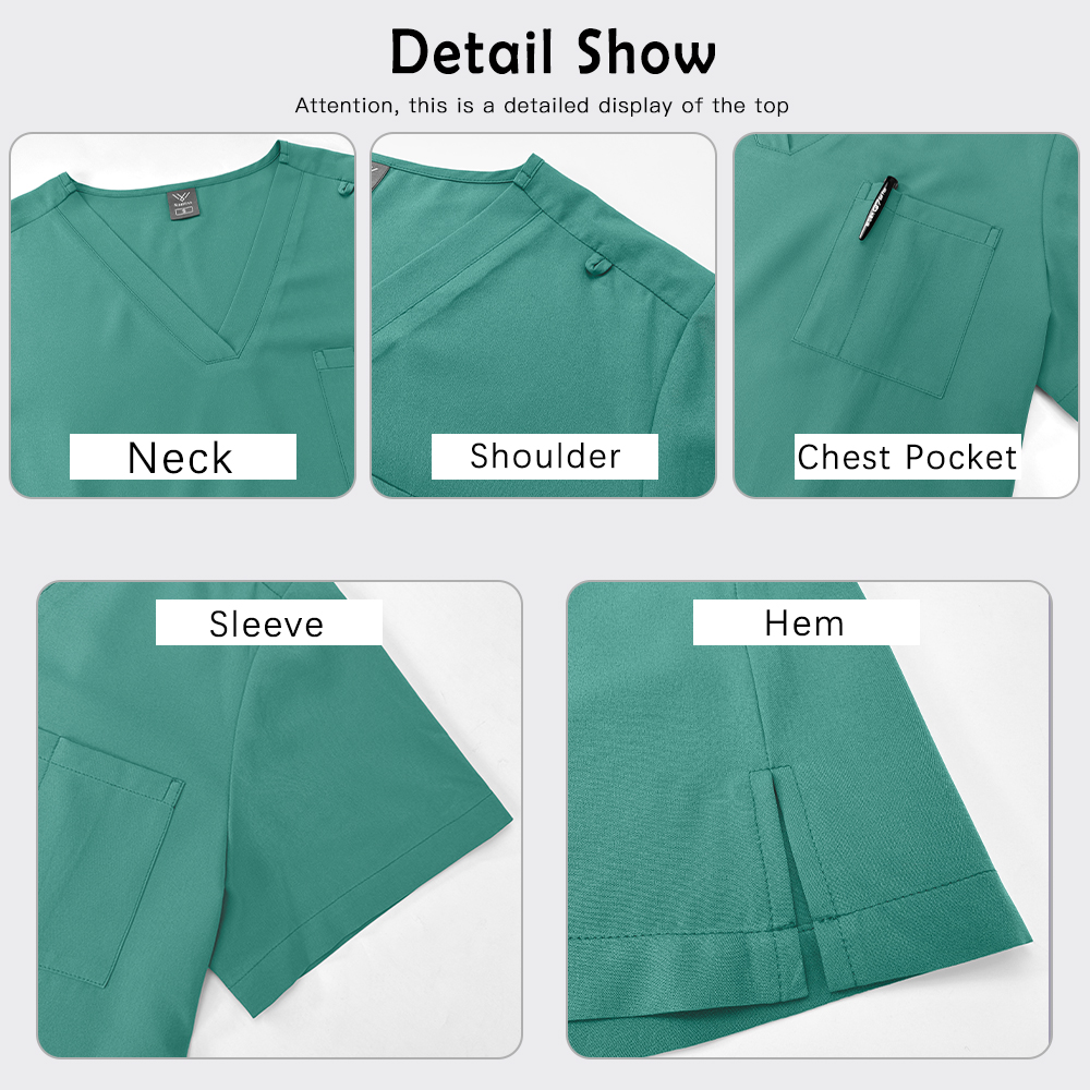Multilcolors Women Scrubs Set  - Women'S Work Accessories review and price