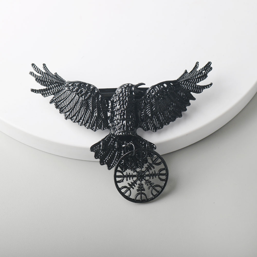 Gothic Crow Hairclip Vintage A - Women'S Viking Accessories review and price