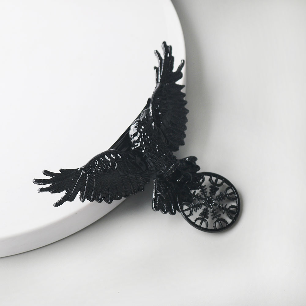 Gothic Crow Hairclip Vintage A - Women'S Viking Accessories review and price