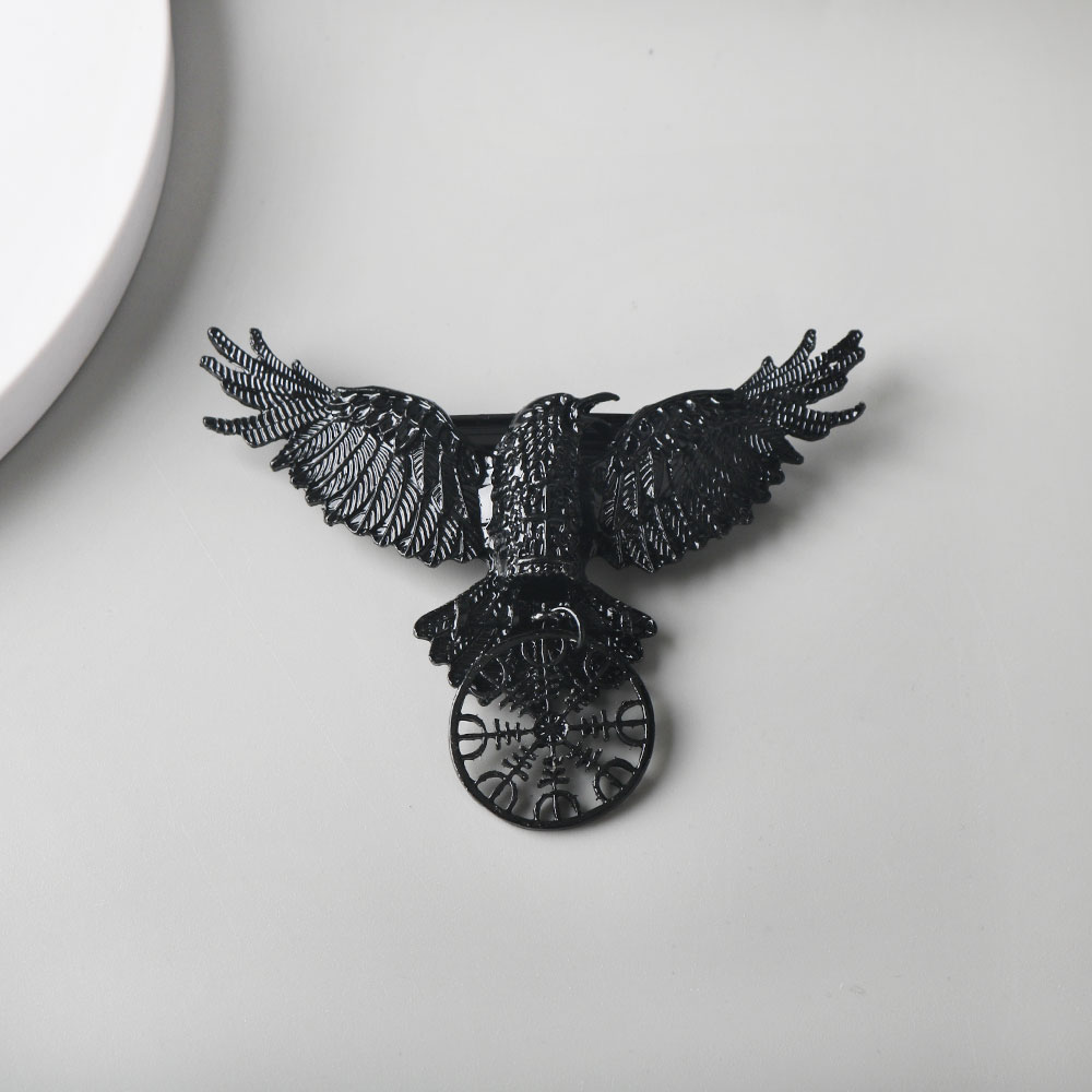 Gothic Crow Hairclip Vintage A - Women'S Viking Accessories review and price