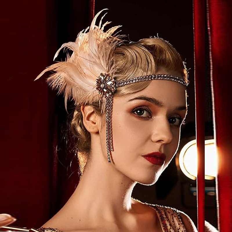 1920s Headpiece Flapper Headba - Women'S Accessories In The 1920S review and price