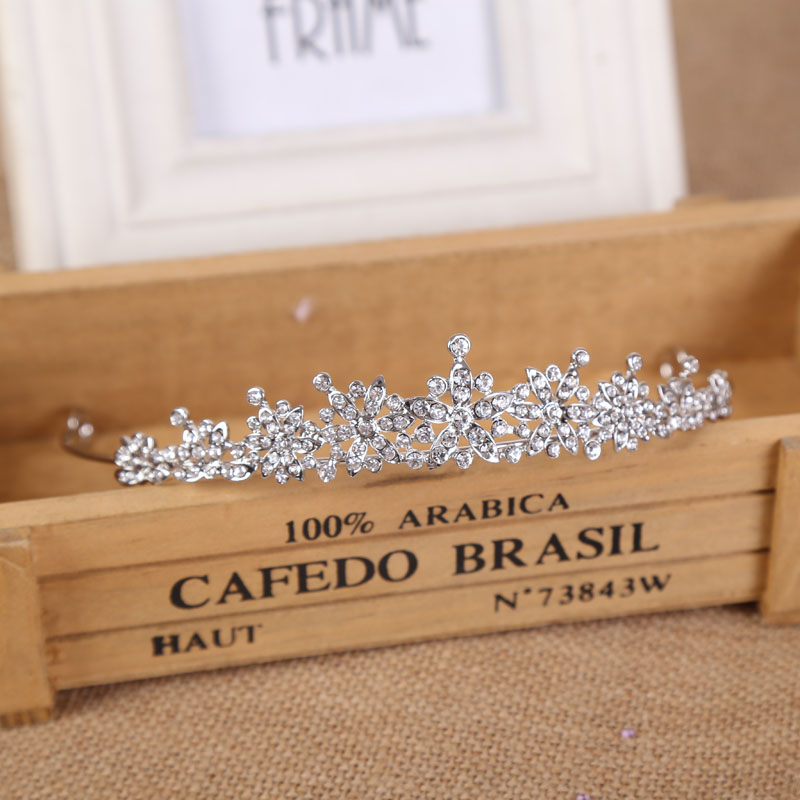 Crystal Wedding Bridal Tiara H - Women Accessories Aesthetic review and price