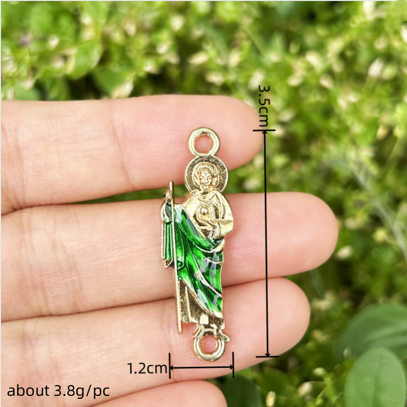 10PCS Green Saint Jude Bracele - Women Juda Accessories review and price