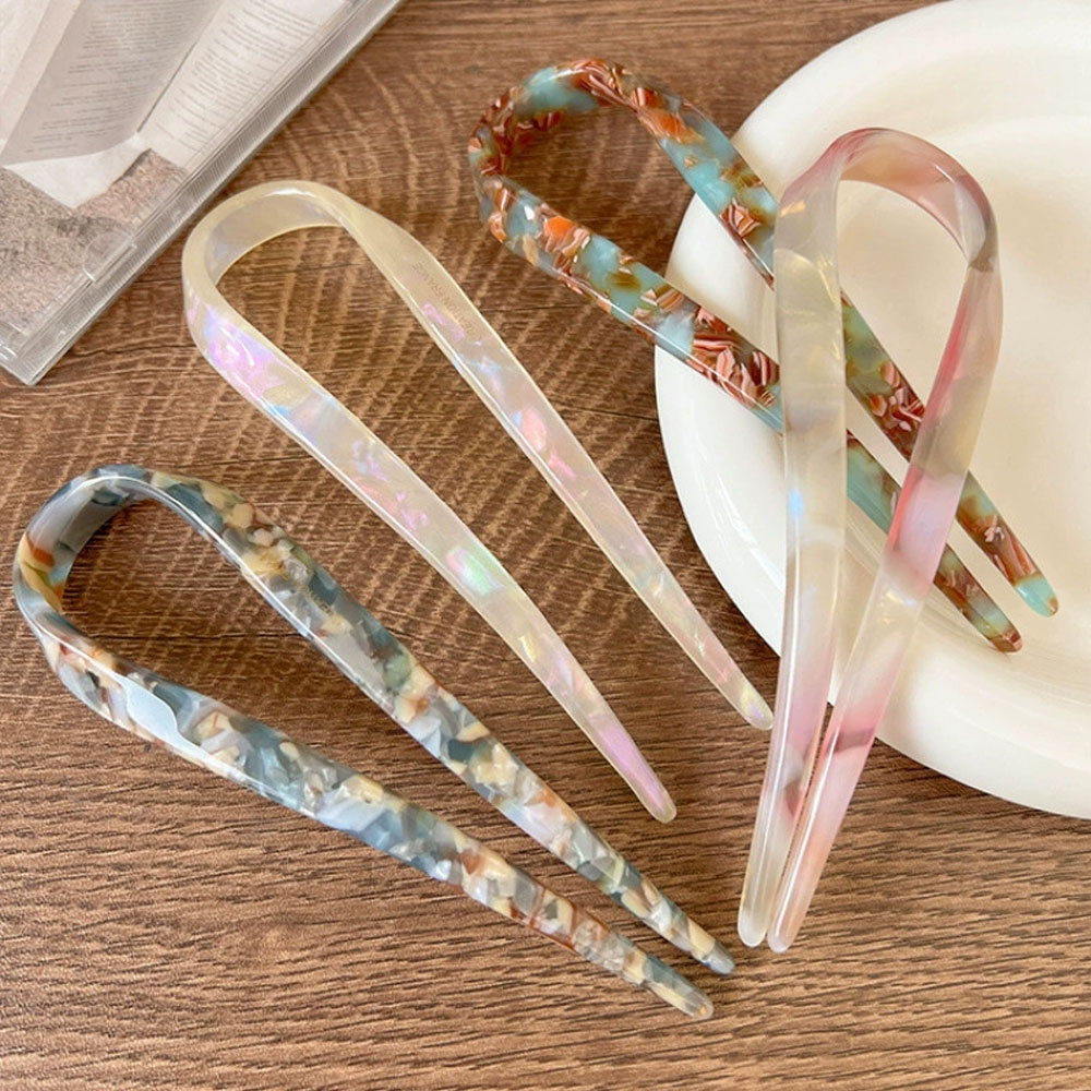 Retro U-shaped hairclip for wo - Women Accessories Aesthetic review and price