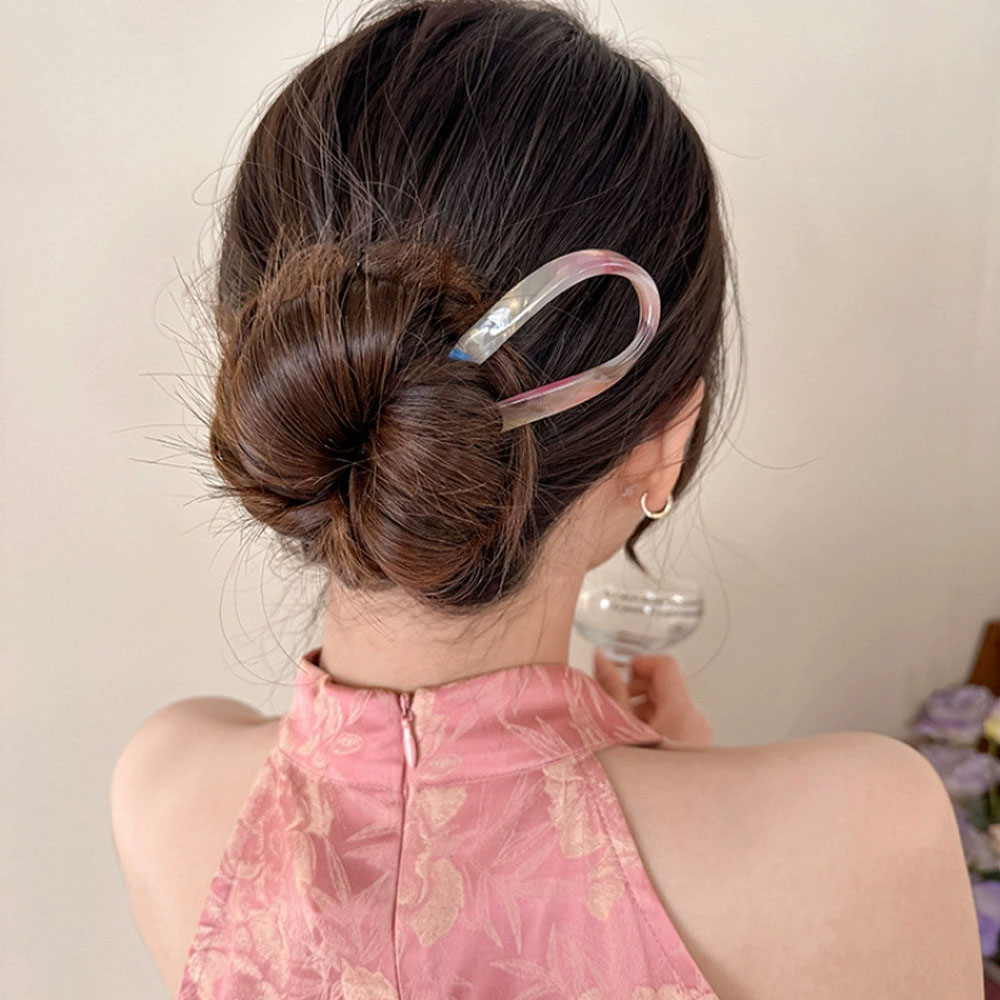 Retro U-shaped hairclip for wo - Women Accessories Aesthetic review and price