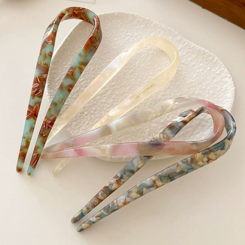 Retro U-shaped hairclip for wo - Women Accessories Aesthetic review and price