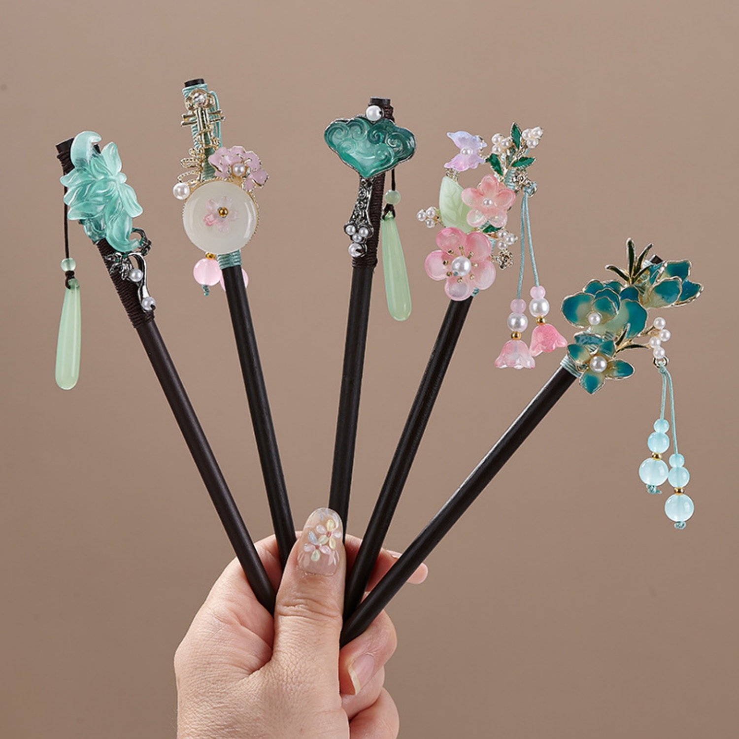 Vintage Flower Hairpin For Wom - Women Accessories Aesthetic review and price