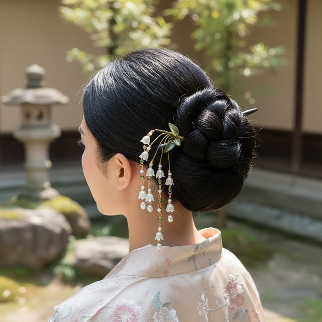 Lily Of The Valley1 Hair Stick - Women Accessories Aesthetic review and price