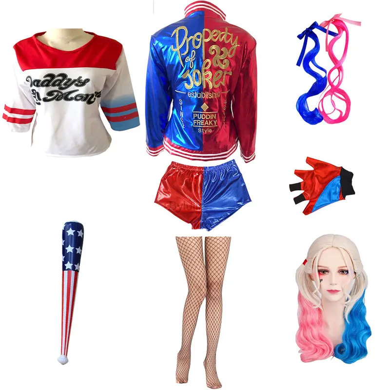 2025 New Cosplay Girls Women Q - Women'S Harley Quinn Accessories review and price