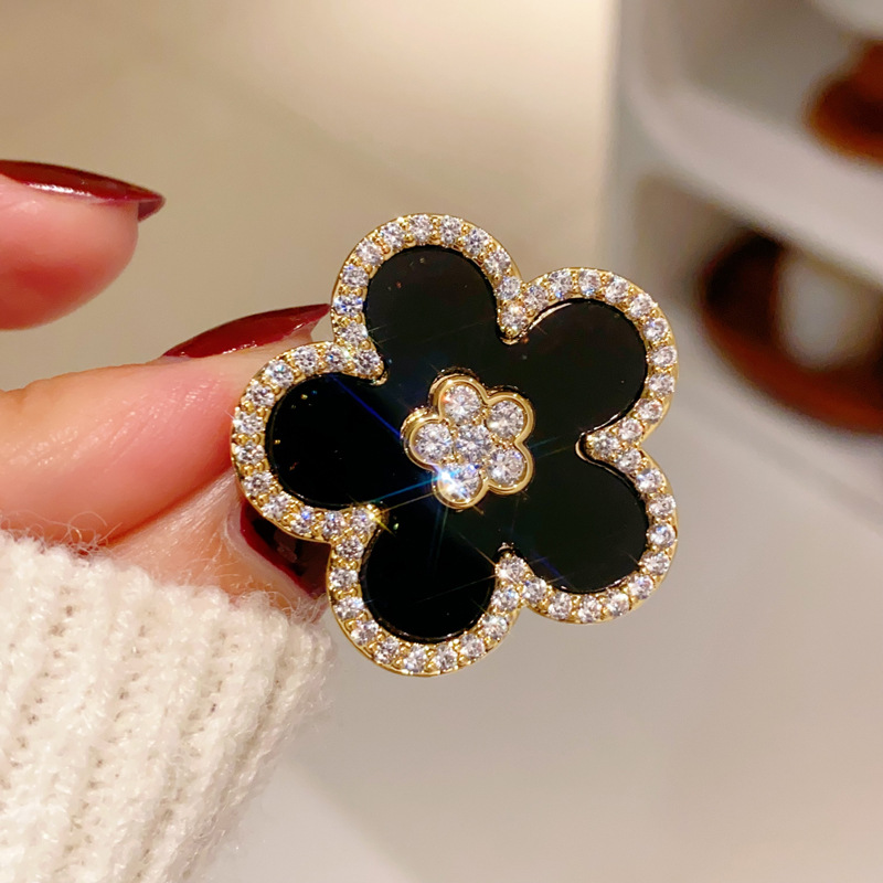 Black Flower Brooches For Wome - Women Jewelry Accessories For Black Dress review and price