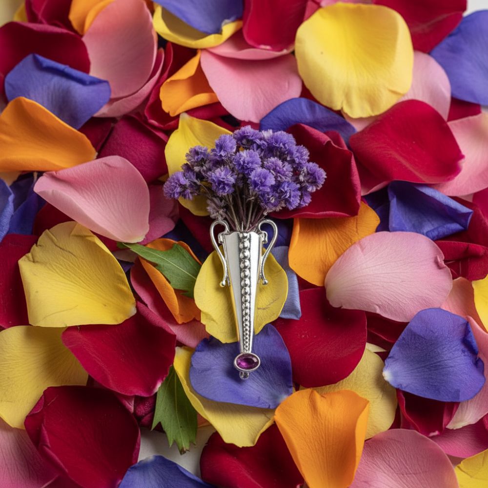 New Alloy Metal Brooch Pin DIY - Women Accessories Bouquet review and price