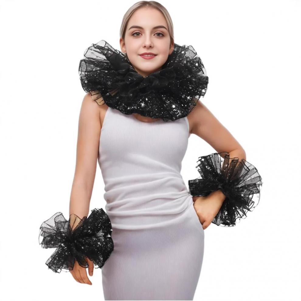 Jester Ruffled Collar Neck Ruf - Women'S Victorian Accessories review and price
