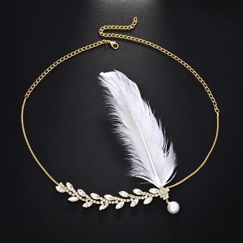 1920s Flapper Feather Headband - Women'S Accessories In The 1920S review and price