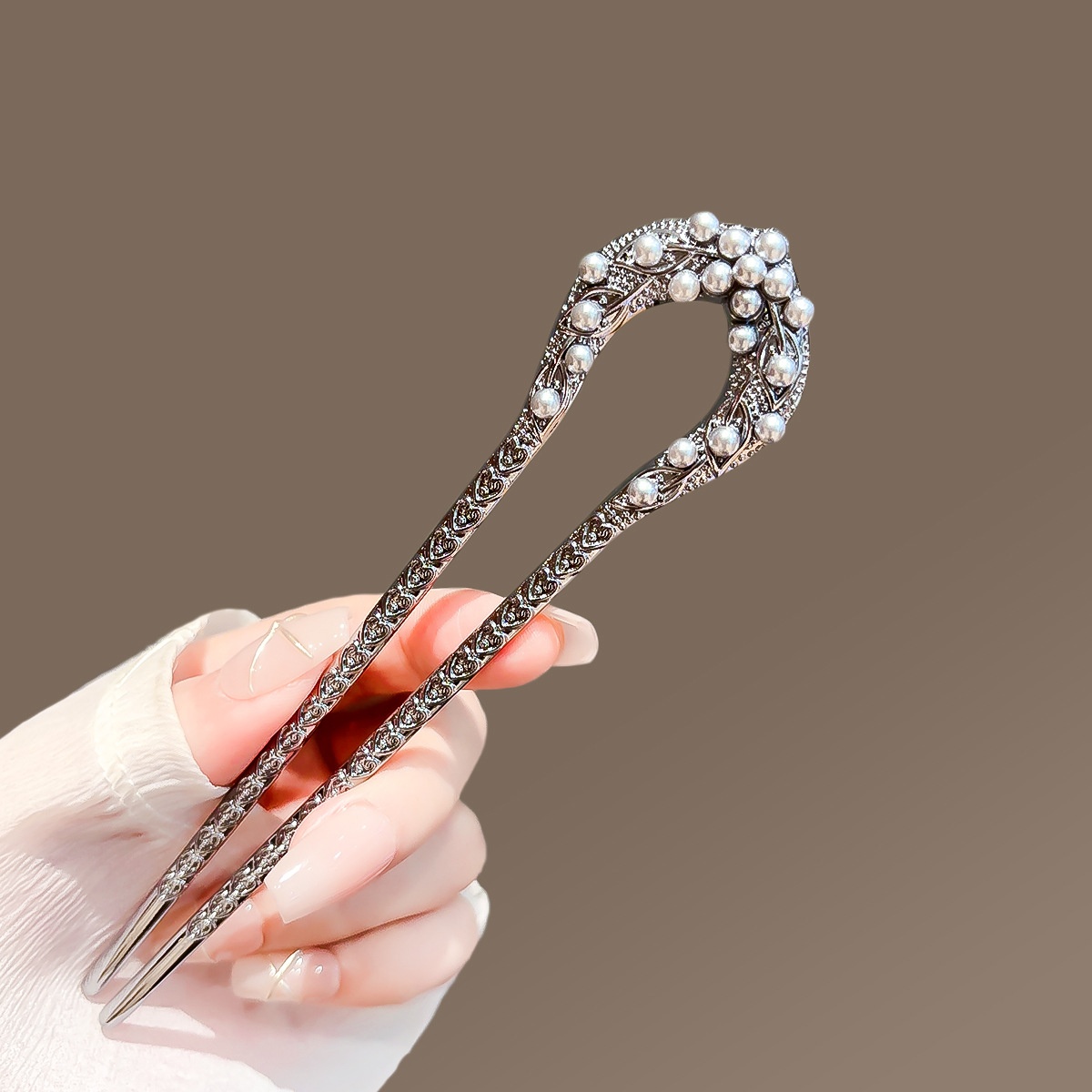 New Pearl U Shaped Hairpin For - Women Accessories Aesthetic review and price