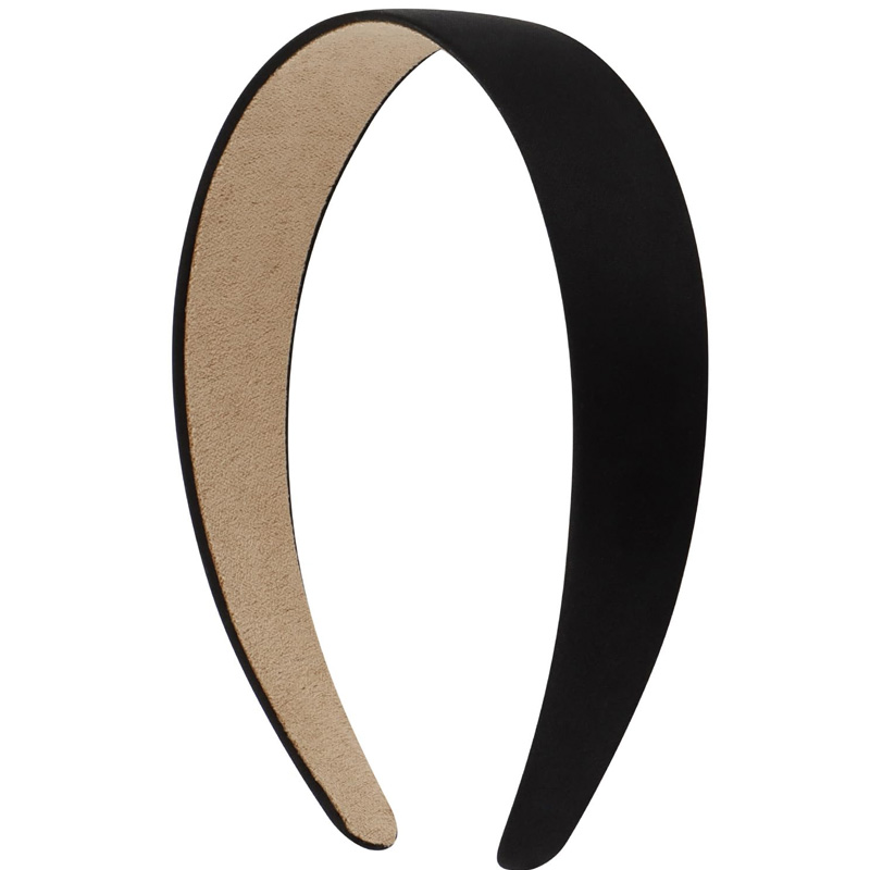 Black Satin Padded Headband fo - Women'S Work Accessories review and price