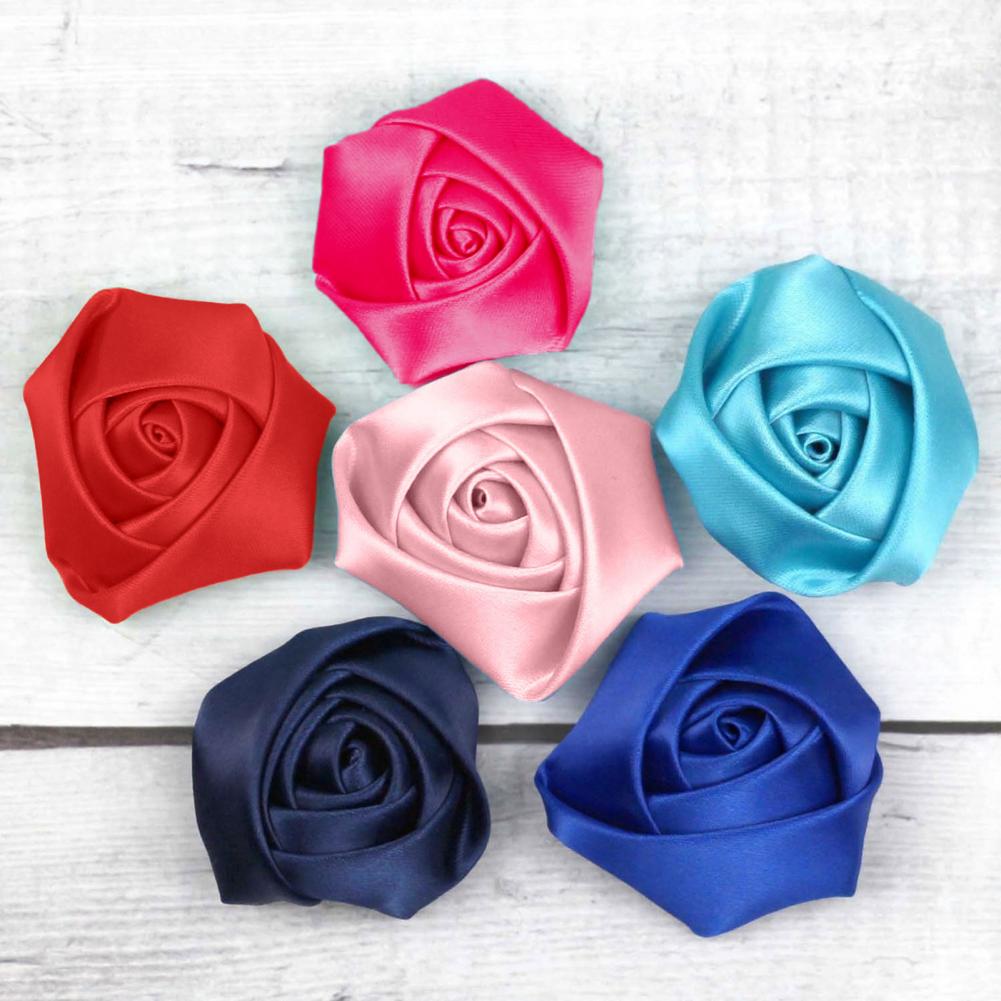 6Pcs Corsage Handmade Satin Ro - Women Accessories Bouquet review and price
