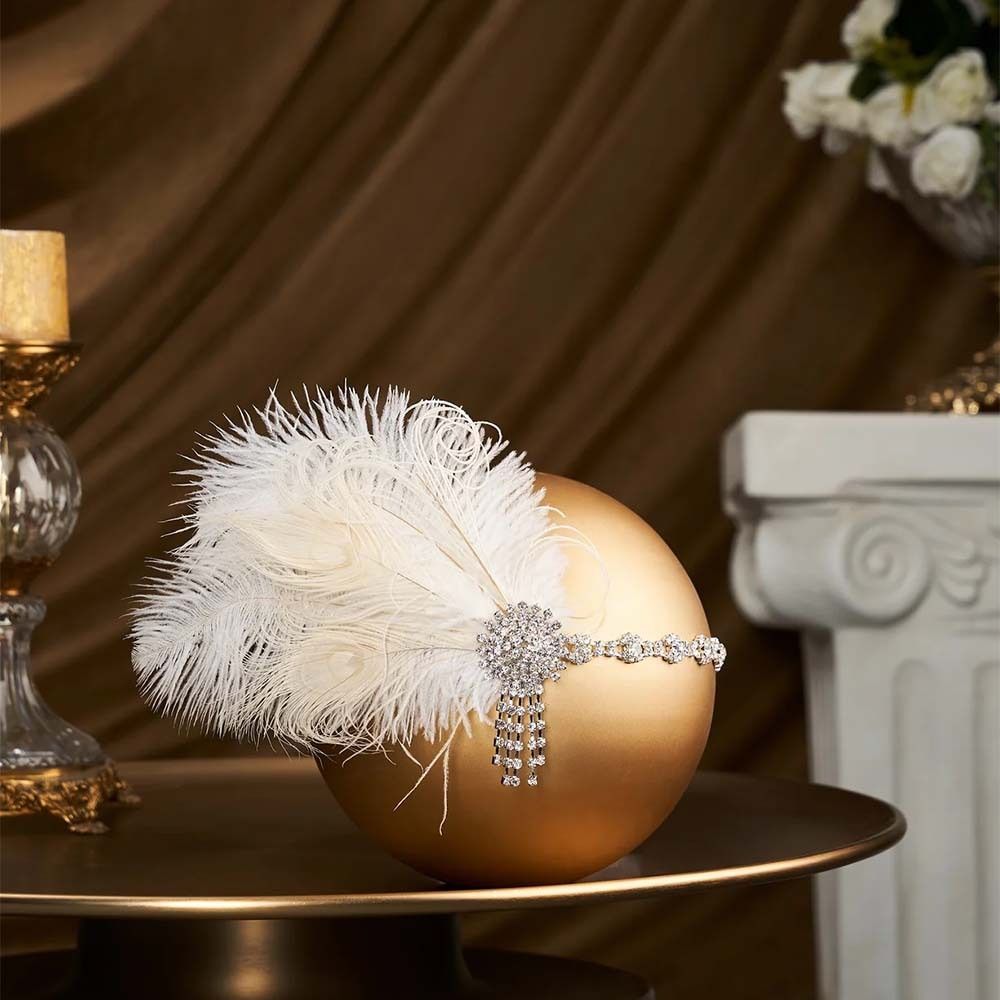 Retro Vintage Feather Headband - Women'S Accessories In The 1920S review and price