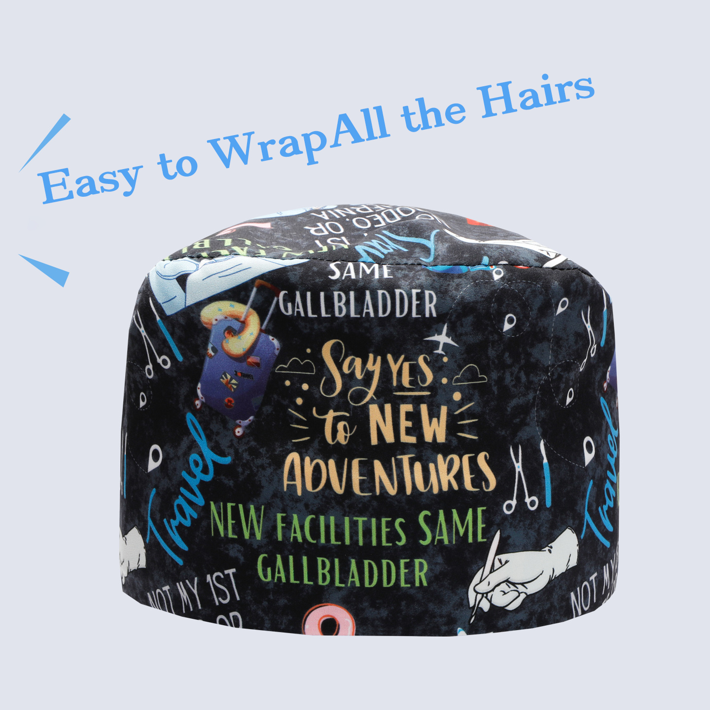 Cartoon Printing Surgical Caps - Women'S Work Accessories review and price