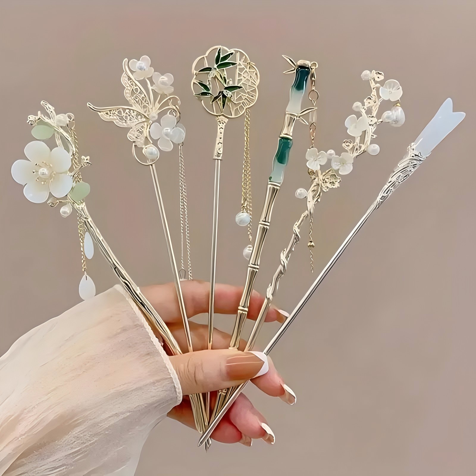 1/6pcs Elegant Chinese Style T - Women Accessories Aesthetic review and price