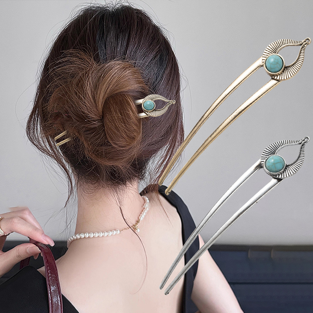 Egypt Turquoise U Shape Hair F - Women Accessories Aesthetic review and price