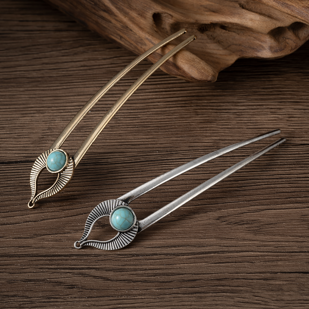 Egypt Turquoise U Shape Hair F - Women Accessories Aesthetic review and price