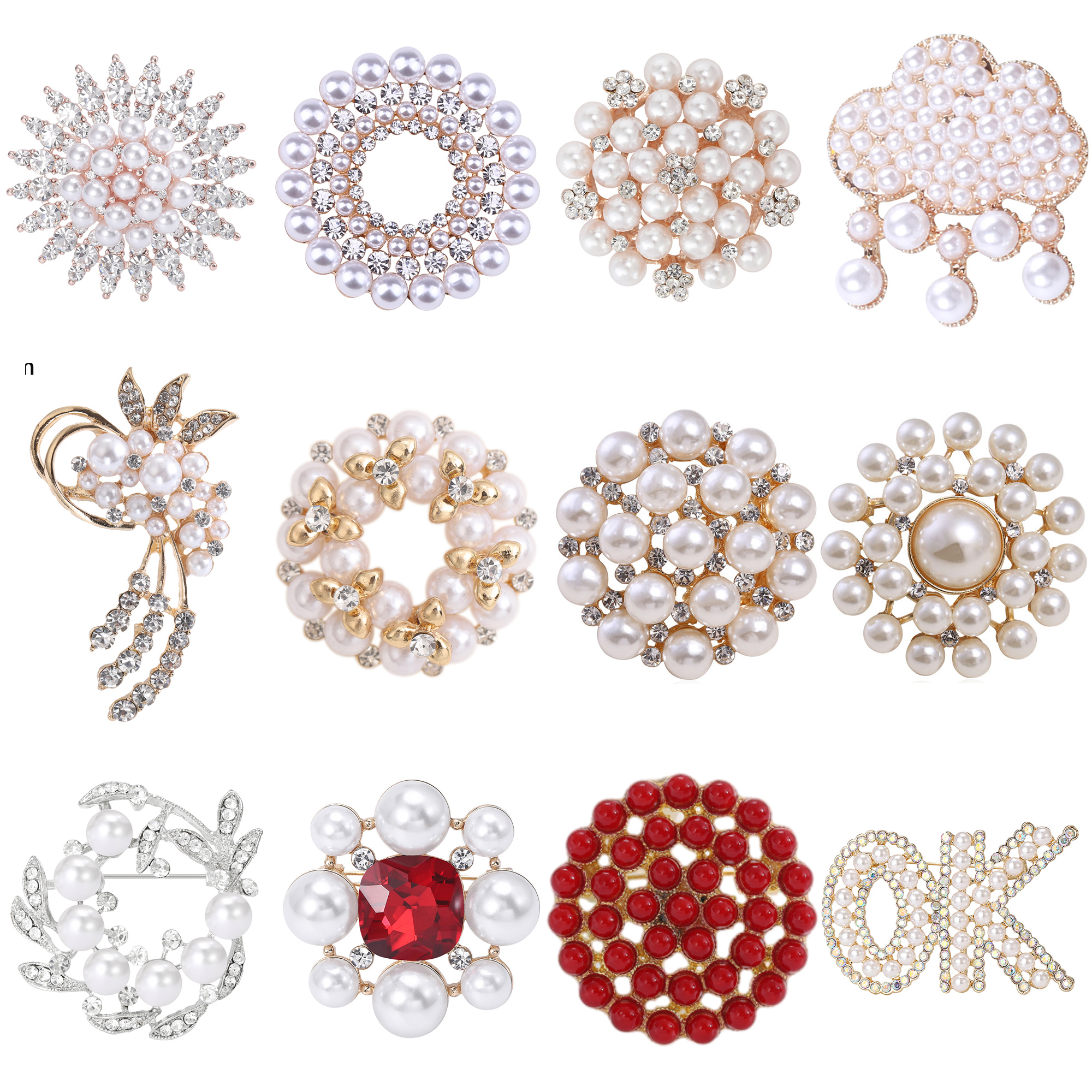 Pearl Flower Brooches For Wome - Women Accessories Bouquet review and price