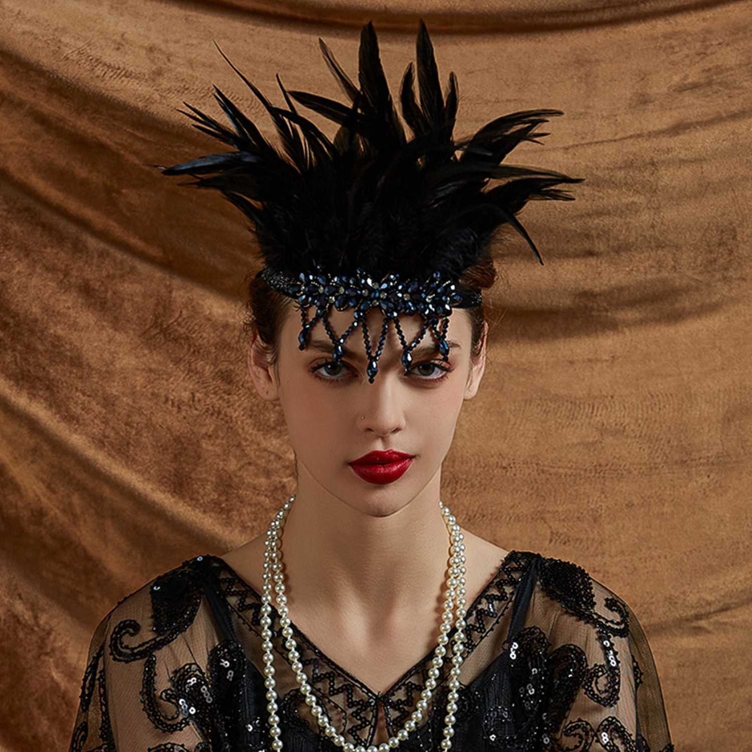 Carnival Peacock Feather Headb - Women'S Accessories In The 1920S review and price