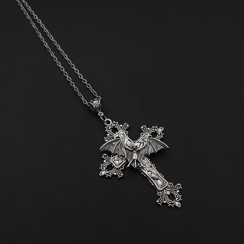 Large Bat Cross Necklace Penda - Women'S Victorian Accessories review and price