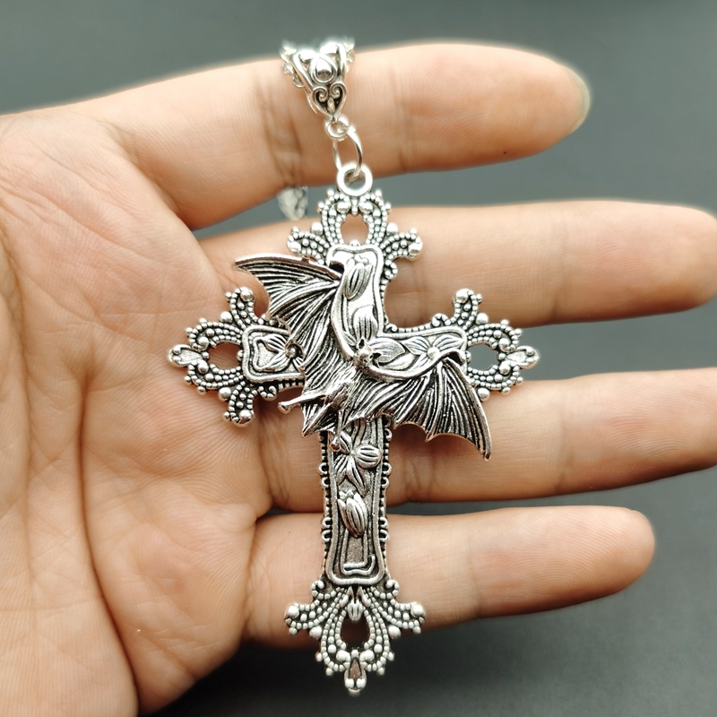 Large Bat Cross Necklace Penda - Women'S Victorian Accessories review and price