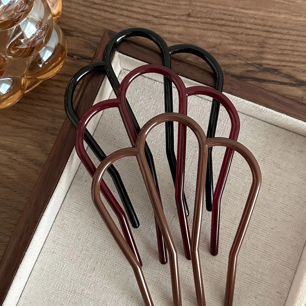 Elegant Soft Acrylic U-Shape H - Women Accessories Aesthetic review and price