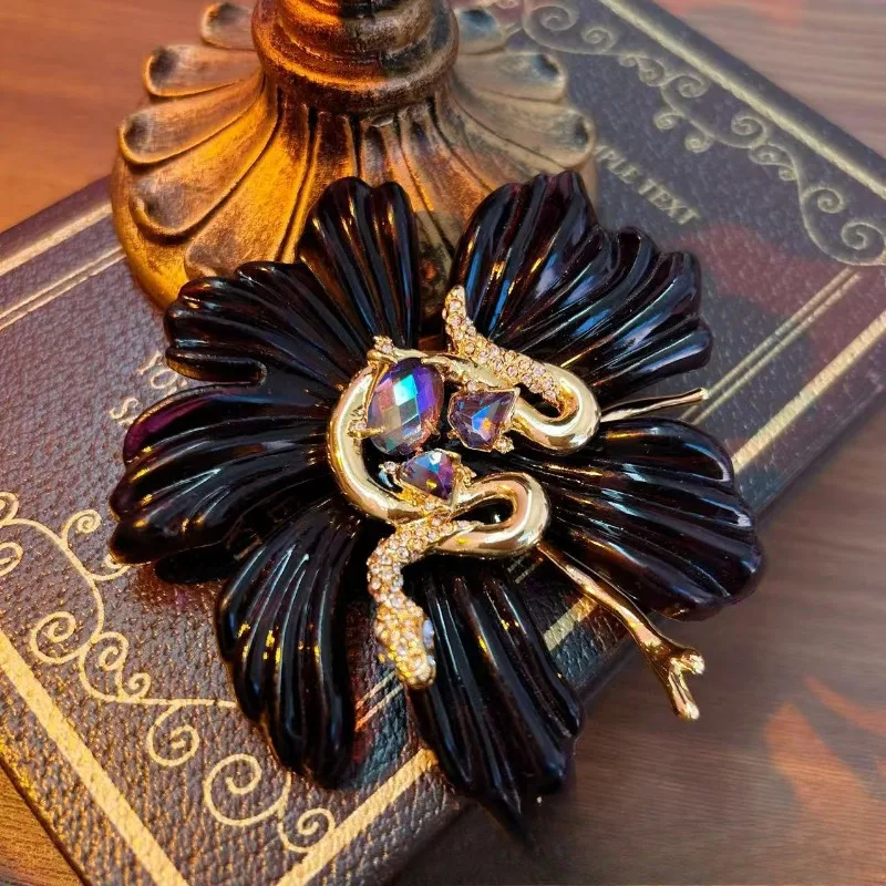 Hyperbole Animals Snake Brooch - Women Jewelry Accessories For Black Dress review and price
