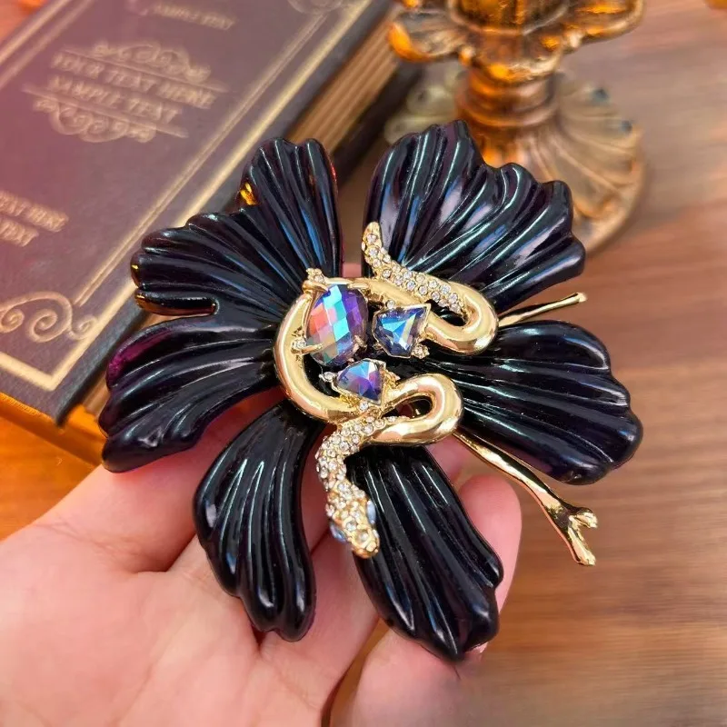 Hyperbole Animals Snake Brooch - Women Jewelry Accessories For Black Dress review and price