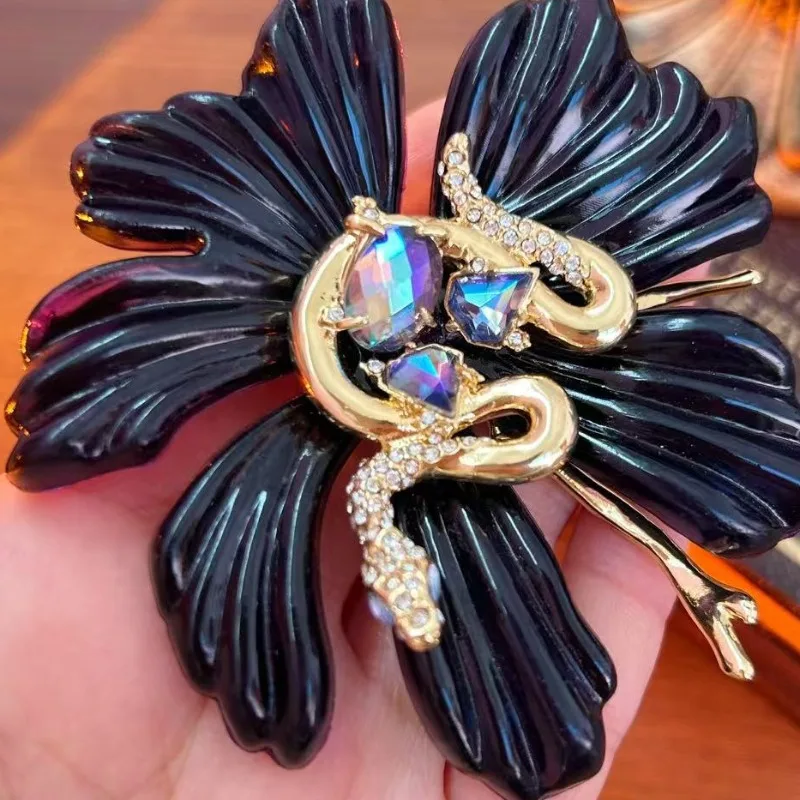 Hyperbole Animals Snake Brooch - Women Jewelry Accessories For Black Dress review and price