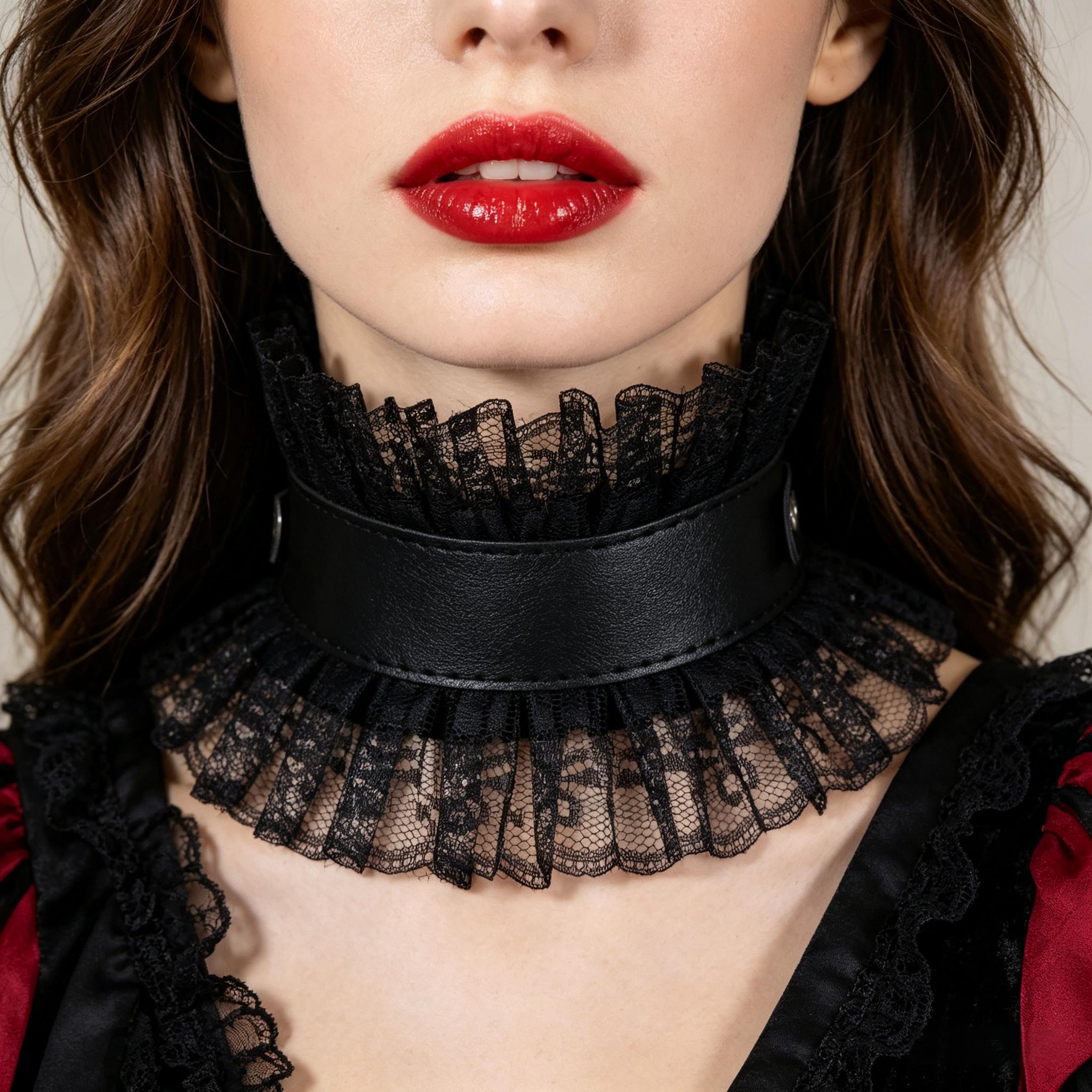 Women Vintage Fake Collar Goth - Women'S Victorian Accessories review and price